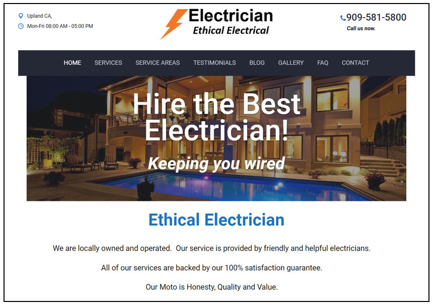 Ethical Electrical Upland CA